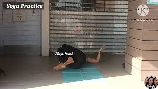 YOGA SAVASANA  YOGA PRACTICE satisfying yoga practice how trending viral video yogaflow [upl. by Ahen]