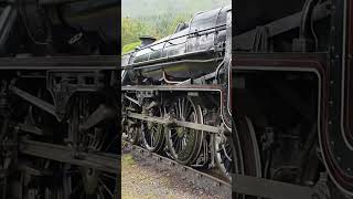 The Hogwarts Express steam train leaving the station  Jacobite Express  Glenfinnan Station shorts [upl. by Slrahc567]