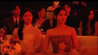 Zhao Lusi and Zhu Xu Dan Reaction to Xiao Zhan and YangZi performance  All Star Awards 2020 [upl. by Herrick591]