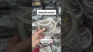 janpath market bags collections  boho bags  metal bags 💗 viral shorts shortsfeed ✨ [upl. by Sucrad]