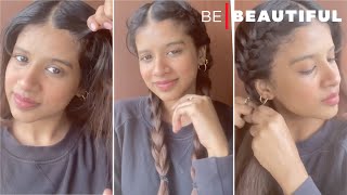 Double French Braids Tutorial  Be Beautiful [upl. by Narod]