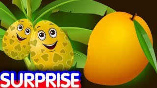 Apprenez Des Fruits Ses Noms Learn Fruits Names  Pomme Orange Banane  ChuChu TV Surprise Œufs [upl. by Car]