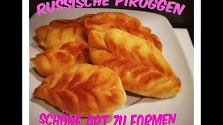 Thermomix® TM5®♥Piroggen gefüllteTeigtaschen formen♥Как слепить красивые пирожки [upl. by Gracie]