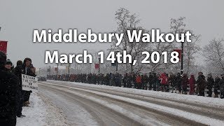 National School Walkout Middlebury Vermont [upl. by Mildrid999]