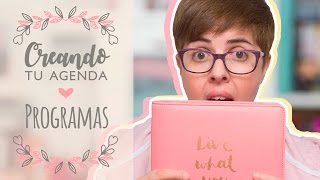 Crea tu propia agenda Programas [upl. by Adnuhsed724]