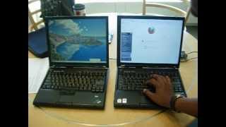 IBM Lenovo Thinkpad T60 SXGA 43 versus T61 SXGA 43 [upl. by Balfore206]