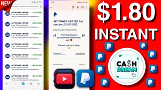 CashDream  PayPal Earning Apps  PayPal Earning App Instant Payment  PayPal Earning App [upl. by Sterling578]