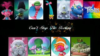 Trolls  Cant Stop The Feeling Lyrics PREMIERE [upl. by Ataynek]