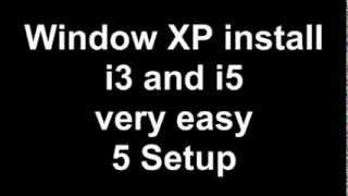 Window Xp install in i3 [upl. by Joh]