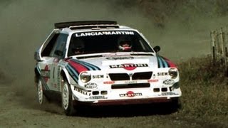 Lancia Delta S4  Rally New Zealand 1986  with pure engine sounds [upl. by Jemina]