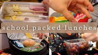 CHILDRENS PACKED LUNCH IDEAS 2 mum of six snacks lunches school [upl. by Brace]