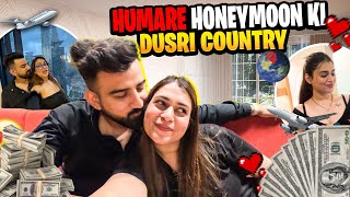 HUMARE HONEYMOON KI DUSRI COUNTRY👩🏻‍❤️‍💋‍👨🏻🌎  HONEYMOON VLOG NO 4  RajatSwatiVlogs [upl. by Decato]