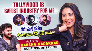 Actress Daksha Nagarkar Exclusive Interview With Dev Tompala  Jr NTR  Prabhas  Allu Arjun  SWAG [upl. by Aletse903]