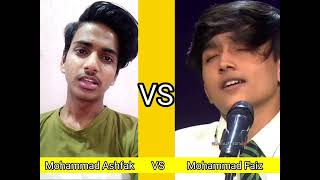 Khamoshiyan Song Mohammad Faiz VS Mohammad Ashfak mdashfak3093 [upl. by Eedoj]