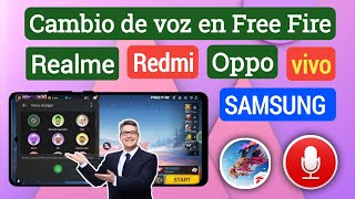 Cómo cambiar la voz en Free Fire 2024  Aplicación de cambio de voz para Free Fire 2024 [upl. by Anirdua]