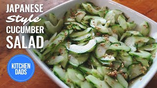 How to Make a Japanese Cucumber Salad with Vinegar  Cucumber Salad Recipes Easy [upl. by Valida]