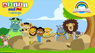 STORYTIME Akili builds a House  Learn New Words with Akili African Educational Cartoons [upl. by Charmain]