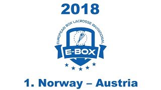 1 NORWAY VS AUSTRIA EBOX 2018 [upl. by Rosemare]