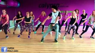 Sacudelo  Proyecto Uno  Merengue Zumba Fitness choreography by Moez Saidi [upl. by Nitsyrk784]