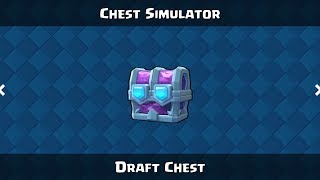 Chest Simulator For Clash Roylae [upl. by Follansbee277]