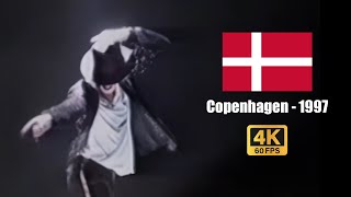 Michael Jackson  Billie Jean  Live in Copenhagen August 29th 1997 4K60FPS [upl. by Ire]