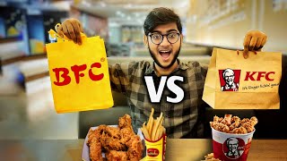 KFC vs BFC  Which one is the best fried chicken in Dhaka KFC or BFC  Dhanmondi  Realkhadok [upl. by Franza]