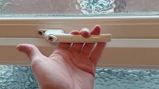 Quick and easy UPVC window lock replacement [upl. by Enovad716]