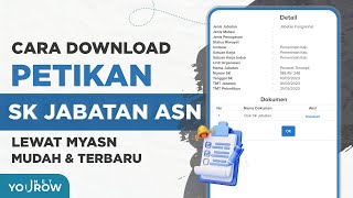 CARA DOWNLOAD SK JABATAN ASN LEWAT MyASN BKN TERBARU [upl. by Booker672]