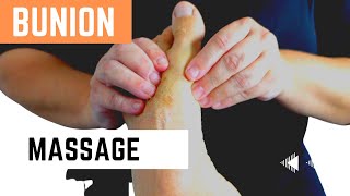 Hallux Valgus Bunion Massage Therapy Video YouTube [upl. by Monroy]