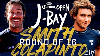 Jordy Smith vs Griffin Colapinto  Corona Open JBay  Round of 16 Heat Replay [upl. by Bouton318]