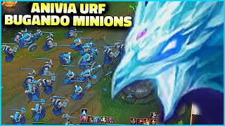 ANIVIA BUGANDO MINIONS URF COMO FAZER [upl. by Mara]