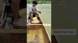 Daily Line Fishing in river at home 005131 fishing fishingvideo linefishing fishingtips [upl. by Marra653]