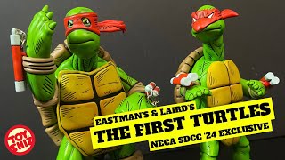 2024 SDCC EXCLUSIVE TMNT “THE FIRST TURTLES”  NECA Toys [upl. by Sairtemed]