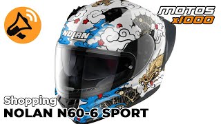 Casco NOLAN N606 SPORT  Shopping  Motosx1000 [upl. by Mavilia]