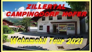 Camping Zillertal  Campingdorf Hofer  Wohnmobil Tour Urlaub September 2021 Teil1  Vlog57 [upl. by Laing]