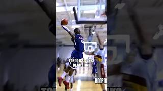 TOP 10 DUNKS FROM HS BASKETBALL [upl. by Anauqed]