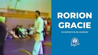 Rorion Gracie vs instrutor de Hapkidô El Camino College [upl. by Ettenyl]