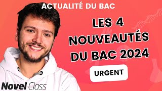 RÉFORME DU BAC 2024  Les 4 changements expliqués [upl. by Bernardina]