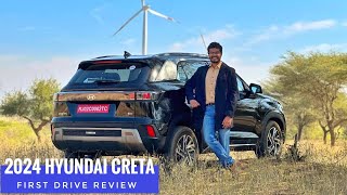 2024 Hyundai Creta  15 Turbo Petrol DCT First Drive Review [upl. by Sutelc43]