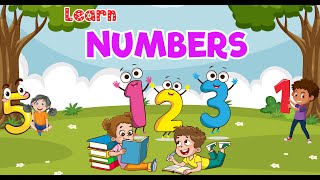 LETS COUNT TOGETHER FROM 1 TO 10 WITH FUN SONGS AND ANIMATION [upl. by Baumbaugh377]