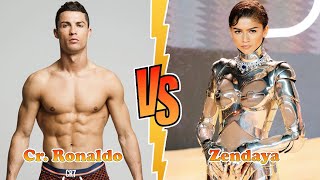 Cristiano Ronaldo VS Zendaya Transformation ★ From Baby To 2024 [upl. by Salta]