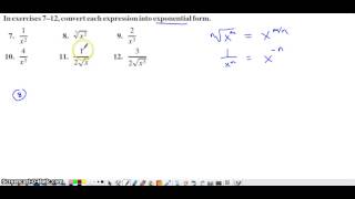 Rewriting Expressions in Exponential Form [upl. by Nove]