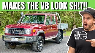 Toyota LandCruiser 70 Series 28L auto review 2024 LC79 4x4 test  inc Towing OffRoad [upl. by Efron]