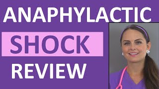 Anaphylactic Shock Anaphylaxis Treatment Nursing Interventions Symptoms NCLEX [upl. by Myrlene901]