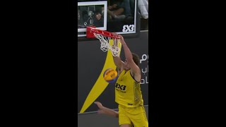 DRIESSEN ROCKS THE RIM WITH AUTHORITY 🔨😱 3x3WTNEOM 3x3WT NEOMGames [upl. by Leupold]