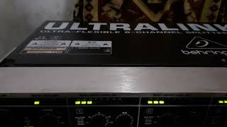 Testing BEHRINGER ULTRALINKPRO MX882 kirim KALIMANTAN SELATAN [upl. by Ludwig]