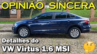 VW Virtus MSI  Características detalhes e algumas curiosidades  Parte 1 [upl. by Lesirg]