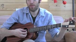 Four Different Ways to StringTune Your Baritone Ukulele [upl. by Aiuoqes]