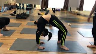 Back Bend practice with Master ajay in Jai yoga [upl. by Naruq]