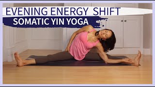 EVENING Somatic Yin Yoga Routine with Myofascial Release amp Vagus Nerve Yoga [upl. by Sinnod]